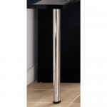 Worktop Leg 1100mm x 60mm Chrome 22.90